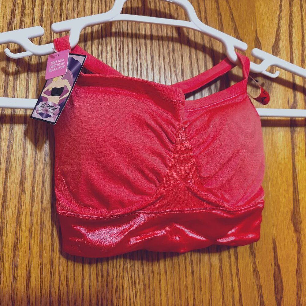 Spanx All Around Bandeau Sports Bra Small NWT-